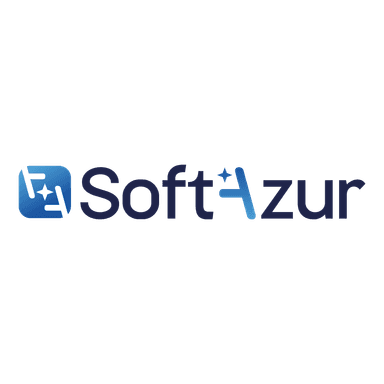 Logo officiel de SoftAzur — externalisation tech & marketing à Dakar (Sénégal)