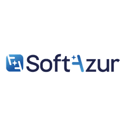 Logo officiel de SoftAzur — externalisation tech & marketing à Dakar (Sénégal)